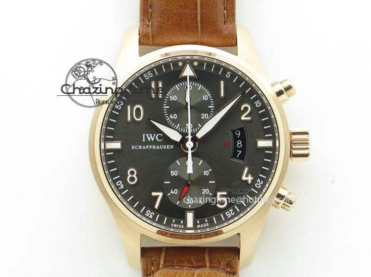 MIROTIME 0428 SunProtective Big Pilot Real PR IW500910 “Patrouille Suisse” ZF 1:1 Best Edition On Gray Nylon Strap 7278